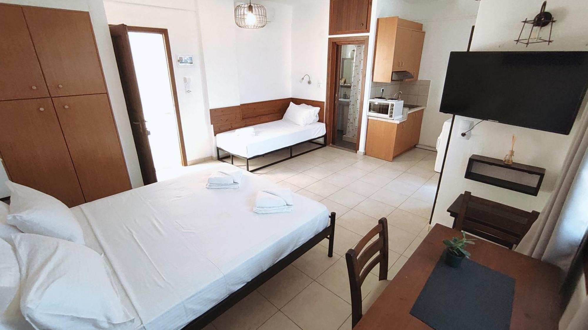 Dedalos N3 Sea View Apartment-30 Metres From The Beach Stalida Exterior foto